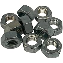 25 Dadi Esagonali 1/4-20 In Acciaio Inox Cromato 18-8, FastenerCart FC Chromeline