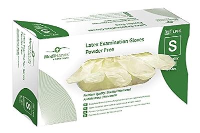 Farla Medical MediHands Lot de 100 gants d'examen en latex sans poudre