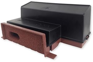 TTAMG Manthorpe GSWB Swift Nesting Brick Box - Granulated Antique Red Breeding Bird House for Brick or Rendered Walls