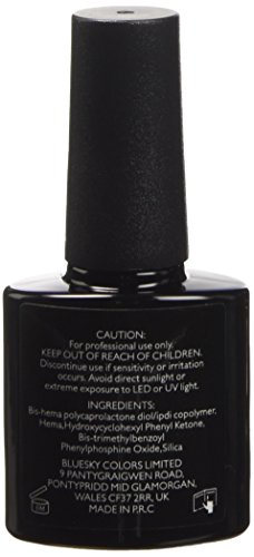 Bluesky Nail Polish UV Soak off Gel New Matte Top Coat, 1er Pack (1 x 10 ml) - 2
