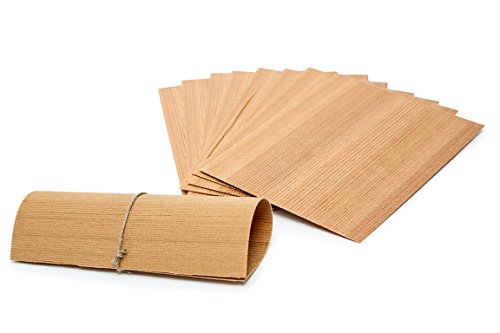 Axtschlag Grillpapier Western Red Cedar XL 190 x 150 mm 8-er Pack, mehrfarbig - 3