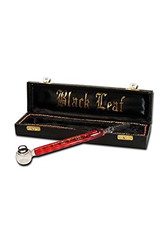 BLACK LEAF Glaspfeife & Vaporizer 250 MM in Geschenkbox mit Kühlmittel #SF