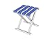 Produktbild Yyanliii Tragbarer, Faltbarer Angeln Hocker Camping Hocker für Outdoor und Angeln (Blau)