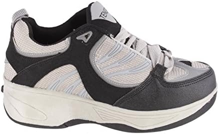 TENG REN Shoes with Wheels in Black/Grey.