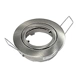 spot edelstahl Einsatzorte: Wohnbereich (innen), bei spritzwassergeschützter Montage auch für Feuchträume geeignet. Nicht geeignet ist der Einbaustrahler für den Badewannen- oder Duschenbereich.