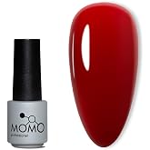 MOMO professional Kalıcı Oje K017 Koyu G&uuml;l Kırmızısı 4 ml