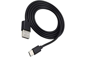 Aiivioll Replacement Type-c Charging Cable Compatible for Sony WH-1000XM3 WF-1000XM3 WH-1000XM5 1000XM4 XB900N XB910N CH710N Wireless Noise-Canceling Headphones (50CM/Black)