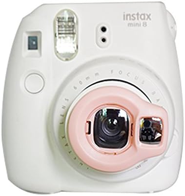 Alohallo Close-Up Lens with Self-Portrait Mirror for Fujifilm Instax Mini 8 / 8+ / 9 Instant Camera - Smoky White