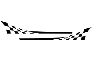 KJWPYNF per Mini Cooper R56 R57 R50 R52 R53 F55 F56 F57,Car Door Side Skirt Stripes Adesivi Body Vinyl Decal