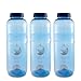 Produktbild Tritan Trinkflaschen 0,75 Acala Sparset mit Blume des Lebens 3er Pack