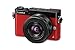 Produktbild Panasonic DMC-GM5KEG-R Lumix Systemkamera (16 Megapixel, 7,5 cm (2,9 Zoll) Touchscreen Display, elektronischer Sucher, schneller Kontrast Autofokus) Kit inkl. 12-32 mm Objektiv schwarz/rot