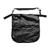 33*35cm Waterproof Multi Function Adjustable Strap Kids Snacks Bottle Tissue Hanging Pouch Pockets Pram Hanging Pallet Pushchair Buggies Stroller Caddy Handlebar Organizer Mesh Storage Bag (Black)