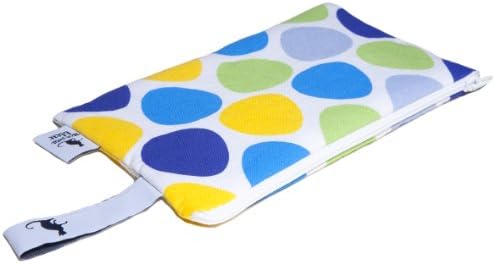 Mon Petit Bleu 5901323929007 Multi Use Bag Multi-function Bag, Can be Used many times – Washable – Waterproof and Food Safe – Stones Pattern – XS