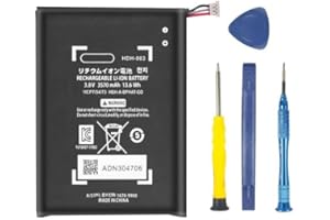 FLSTOR Akku for Switch Lite, 3570mAh HDH-003 Ersatzakku kompatibel mit Switch Lite HDH-001 Game Console Li-Ion Interner Akku mit Installationswerkzeug