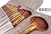 Beau Belle Make Up Brushes - 21pcs Make Up Brush Set + Make Up Brush Case - Professional Make Up Brushes - Makeup Brushes - Makeup Brushes Sets (Gold)
