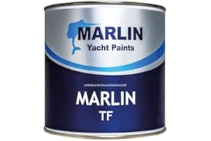 MARLIN YACHT PAINTS Marlin TF antivegetativa autolevigante (2,5 litri, nero)