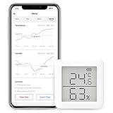  SwitchBot Termómetro Higrómetro Alexa iPhone - Android Wireless Temperature Humidity Sensor with Alerts