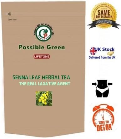 Senna leaf herbal tea – the real laxative agent