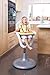 Boon Flair Pedestal Highchair (White/Orange)