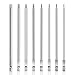 Produktbild Glunlun 8 Stück Torx Bits Schraubendreher Set Extra Lang (150mm) und magnetisch Zoll Sechskant Schaft Elektrische Schraubendreher Werkzeuge 1/4 Zoll T8-T40 Reparatur Set