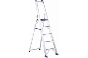 Svelt Escalera Aluminio Tijera 5 Peldaños Anchos