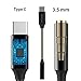 Price comparison product image Pixel 2/HTC USB C to 3.5mm Headphone Jack Adapter,Amavasion Type C to 3.5mm Female Noise Cancelling Jack External Audio Stereo Cable with DAC Chipset for Pixel 2/XL,Moto Z, Essential PH-1,LG,HTC