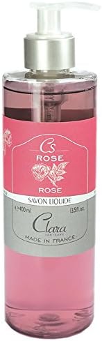 Clara en Provence- Liquid Marseille Soap with Rose US 13.5 fl oz.