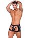 Produktbild Allure Wetlook Chaps mit String in schwarz