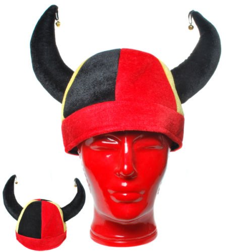 Deutschland Fanartikel WM / EM | Hut mit Hörnern | Einheitsgröße