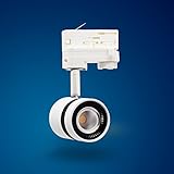  Mextronic 12W Warmweiss led 3 phasen strahler für Schienensystem Schienen Strahler Schienen Leuchte