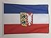 Produktbild AZ FLAG Flagge Schleswig-Holstein 150x90cm - Schleswig-Holstein Fahne 90 x 150 cm Aussenverwendung - Flaggen Top Qualität