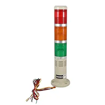 DC 24V Industrial Signal Flash Warning Light Red Yellow Green Lamp