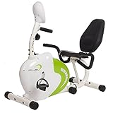 magnetic recumbent bike,maximum user weight: 120kgs,9kgs flywheel,8 levels of manual tension control, horizontal seat adjustment;