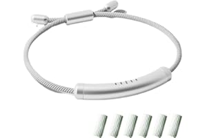 MASYOSH Mosquito Repellent Bracelet, Mosquito Bands with 6 Replacement Sticks, Adjustable Insect Repeller Bracelet, 100% Natural Plant Essential Oil, Protection Insects up to 6 Months