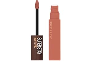 Maybelline New York Superstay Matte Ink - Pintalabios Líquido Mate (260 Hazelnut Hypnotizer) 5 ml