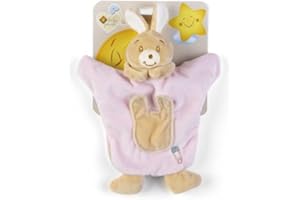 Plush & Company- Plus & Company Babycare Lapin Marionnette 24 cm 640, EJ-8029956074240, Multicolore, Petit