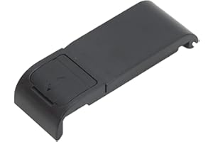 ZUNATE Osłona Drzwi Bocznych do Czarnej Kamery Akcji HERO 10 9, Wymienne Drzwi Boczne z Gumową Podkładką, Zdejmowana Wymienna Pokrywa Komory Baterii z Portem Typu C