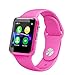 Produktbild Kinder Smartwatch, 12shage Smart Watch Uhr Intelligente Armbanduhr Fitness GPS Tracker Armband (Rosa)