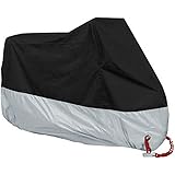 ANFTOP XXXXL Coprimoto Telo Motociclo teli Copri moto Scooter impermeabile, antipolvere, anti UV, traspirante, per esterni, c