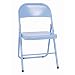 Produktbild Haku Klappstuhl Clap Metall Blau 44809 1 Stück 47x78x46 (BxHxT in cm) Sitzhöhe: 43