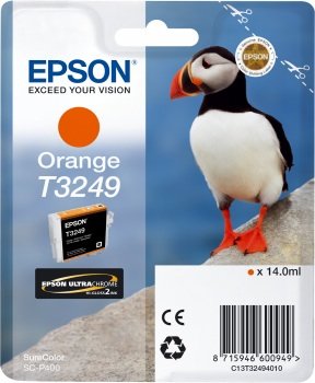 Epson T3249 Cartouche d'encre d'origine Orange