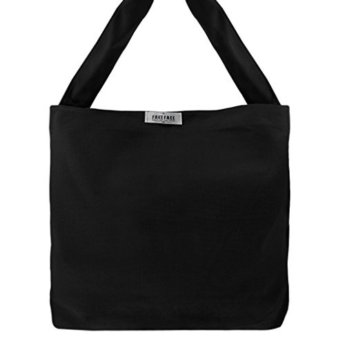 FakeFace Neu Umhängetasche Handtasche Einkauftasche Retro Literarischen Canvas Schultertasche Trage Tasche Messenger Bag - 3