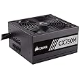 Corsair CX750M Alimentation PC (Semi-Modulaire, 80 PLUS Bronze, 750 Watt, EU) Noir CP-9020061-EU
