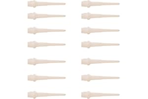 HRLORK 50/100 Packs Dart Points Plastic Soft Tip Darts Set Darts Attachment Spare Tips