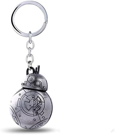 Yawning Monkey Star Wars BB-8 Keyring Antique Silver
