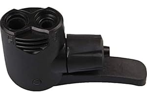 HAJTECH Air Pump Adapter Valve Bicycle - Bike Cycle Tyre Tube Air Pump Adapter - Multi-use Connector Head Pump Adapter - 3 in 1 Replacement Dual Head Pump Nozzle Adapter