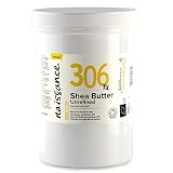 Naissance Manteca de Karité BIO n. º 306 - 500g - Pura, natural, certificada ecológicamente, sin refinar, elaborada de forma artesanal y vegana - Obtenida de forma ética y sostenible en Ghana.
