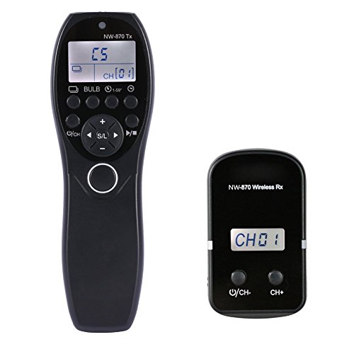 Neewer DSLR Cam ra D clencheur Distance 320ft 100m T l commande Sans Fil Minuterie 2 4G 32CH Emetteur R cepteur avec LCD Ecran pour Nikon D7100 D7000 D5300 D5100 D5000 D3300 D3200 D3100 D610 D600 D90 DF reviews Neewer DSLR Cam ra D clencheur Distance 320ft 100m T l commande Sans Fil Minuterie 2 4G 32CH Emetteur R cepteur avec LCD Ecran pour Nikon D7100 D7000 D5300 D5100 D5000 D3300 D3200 D3100 D610 D600 D90 DF