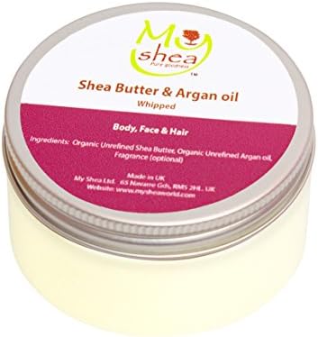 Whipped Organic Shea Butter and Argan Oil