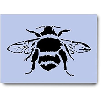 bee stencil size x 65w x 125h reusable stencils for